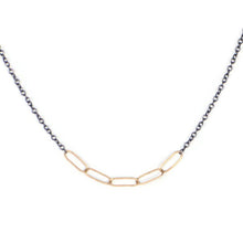 Load image into Gallery viewer, Quin Gold Link Necklace - Amalia Moon Jewelry
