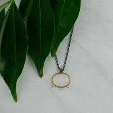 Load image into Gallery viewer, Triad Diamond Pendant - Amalia Moon Jewelry