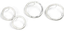 Load image into Gallery viewer, Hammered Circle Post Earrings - Amalia Moon
