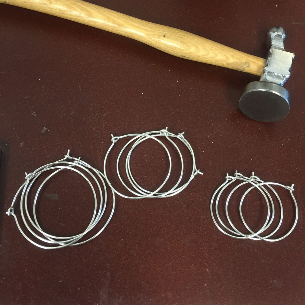 Simple Hoop Earrings - Amalia Moon Jewelry