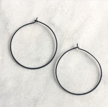 Load image into Gallery viewer, Simple Hoop Earrings - Amalia Moon Jewelry

